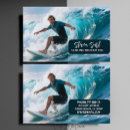 Zoek naar surfplanken visitekaartjes Oceaan