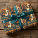 Zoek naar geur cadeaupapier Beagle