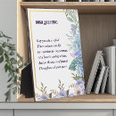 Zoek naar blauwe bloemen fotoplaat Voor hem/haar