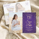 Zoek naar paarse quinceanera uitnodigingen Dochter
