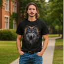 Zoek naar grijze wolf tshirts Dier