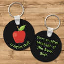 Zoek naar gezond voedsel sleutelhangers Fruit