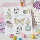 Zoek naar kuiken stickers Happy easter