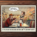 Zoek naar serveerster briefkaarten Restaurant