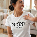 Zoek naar moeder tshirts Zwart wit