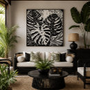 Zoek naar monstera kunst Blad