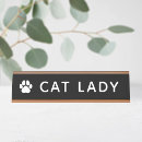 Zoek naar katten naambordjes Grappig