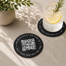 Zoek naar qr code onderzetters Klant