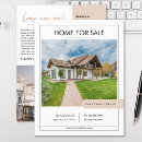 Zoek naar makelaars in onroerend goed flyers Huis te koop
