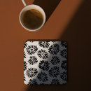 Zoek naar black and white onderzetters Retro