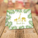 Zoek naar safari baby shower kaarten Gast