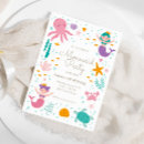 Zoek naar octopus uitnodigingen Krachtens het zee