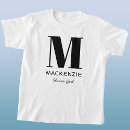 Zoek naar met monogram tshirts Modern