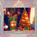 Zoek naar haard posters Kerstboom