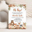 Zoek naar woodland animal babyshower uitnodigingen Elk persoon