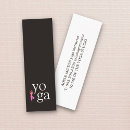 Zoek naar spa mini visitekaartjes Yoga