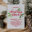 Zoek naar christmas lunch uitnodigingen Feestelijk