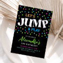 Zoek naar jump uitnodigingen Bounce party