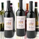 Zoek naar baby shower wijn stickers Waterverf