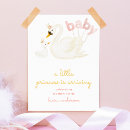 Zoek naar prinses baby shower posters Goudglitter