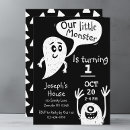 Zoek naar monster party uitnodigingen Schattig