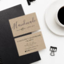 Zoek naar handmade visitekaartjes Kraft