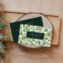 Zoek naar groene achtergrond visitekaartjes Voor haar