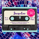 Zoek naar mix tape uitnodigingen Retro