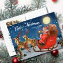 Zoek naar sleigh briefkaarten Kerstman