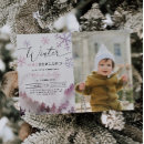 Zoek naar sneeuwvlok verjaardag uitnodigingen Onze kleine sneeuwvlok