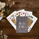 Zoek naar harten speelkaarten bruiloften