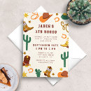 Zoek naar cowboy verjaardag uitnodigingen Wilde westen verjaardag