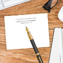 Zoek naar advocaat notitiekaarten Minimalistisch