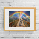 Zoek naar verlies van huisdier posters Regenboogbrug