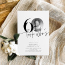 Zoek naar grappige 60ste verjaardag uitnodigingen Modern