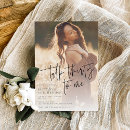 Zoek naar dertig uitnodigingen Praat dertig tegen me