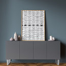 Zoek naar organisch posters Zwart wit