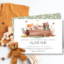 Zoek naar woodland animal babyshower uitnodigingen Voor iedereen