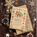 Zoek naar het verfraaien uitnodigingen Peperkoek