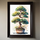Zoek naar bonsai posters Waterverf