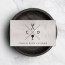 Zoek naar houten achtergrond visitekaartjes Koken