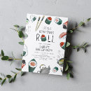 Zoek naar sushi verjaardag uitnodigingen Modern