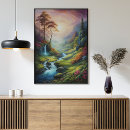 Zoek naar bos landschap posters Bomen