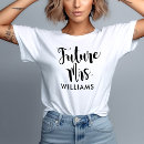 Zoek naar achternamen tshirts Bruid