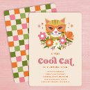 Zoek naar kattenverjaardag uitnodigingen Schattig