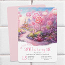 Zoek naar snoep land uitnodigingen Voor kinderen