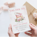 Zoek naar tea time uitnodigingen Bloemen