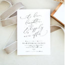 Zoek naar post wedding brunch uitnodigingen Zwart wit