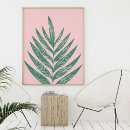 Zoek naar groen roze posters Botanisch