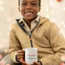 Zoek naar leuke kinder mokken Kerstmis